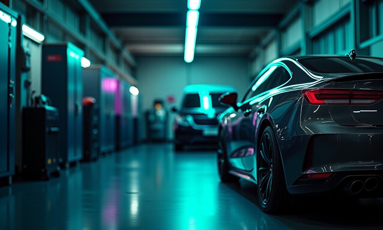 Compressione aria professionale in officina